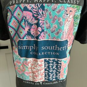 Women’s🦩Simply Southern Graphic Tee - Preppy, Happy, Classy